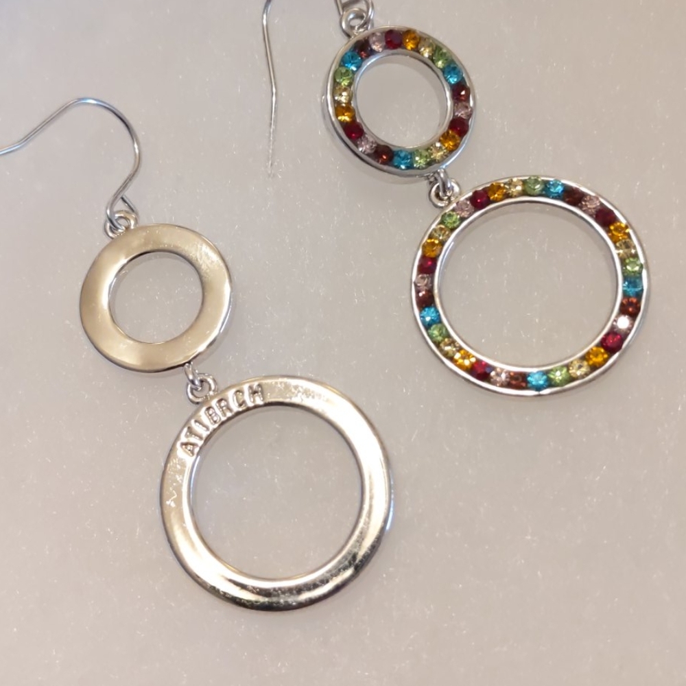 Multicolored earrings - Picture 3 of 3